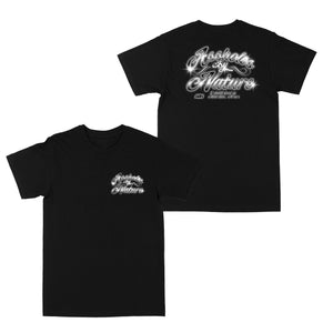 Assholes By Nature Airbrush "Black" Tee