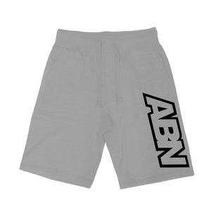 ABN "Black Side Logo" Heather Grey Shorts