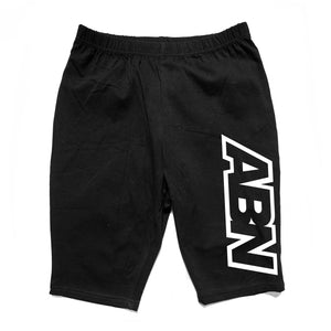 ABN Classic Logo "Women Biker Shorts" Black