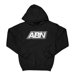 Chenille ABN Logo "Black" Hoodie